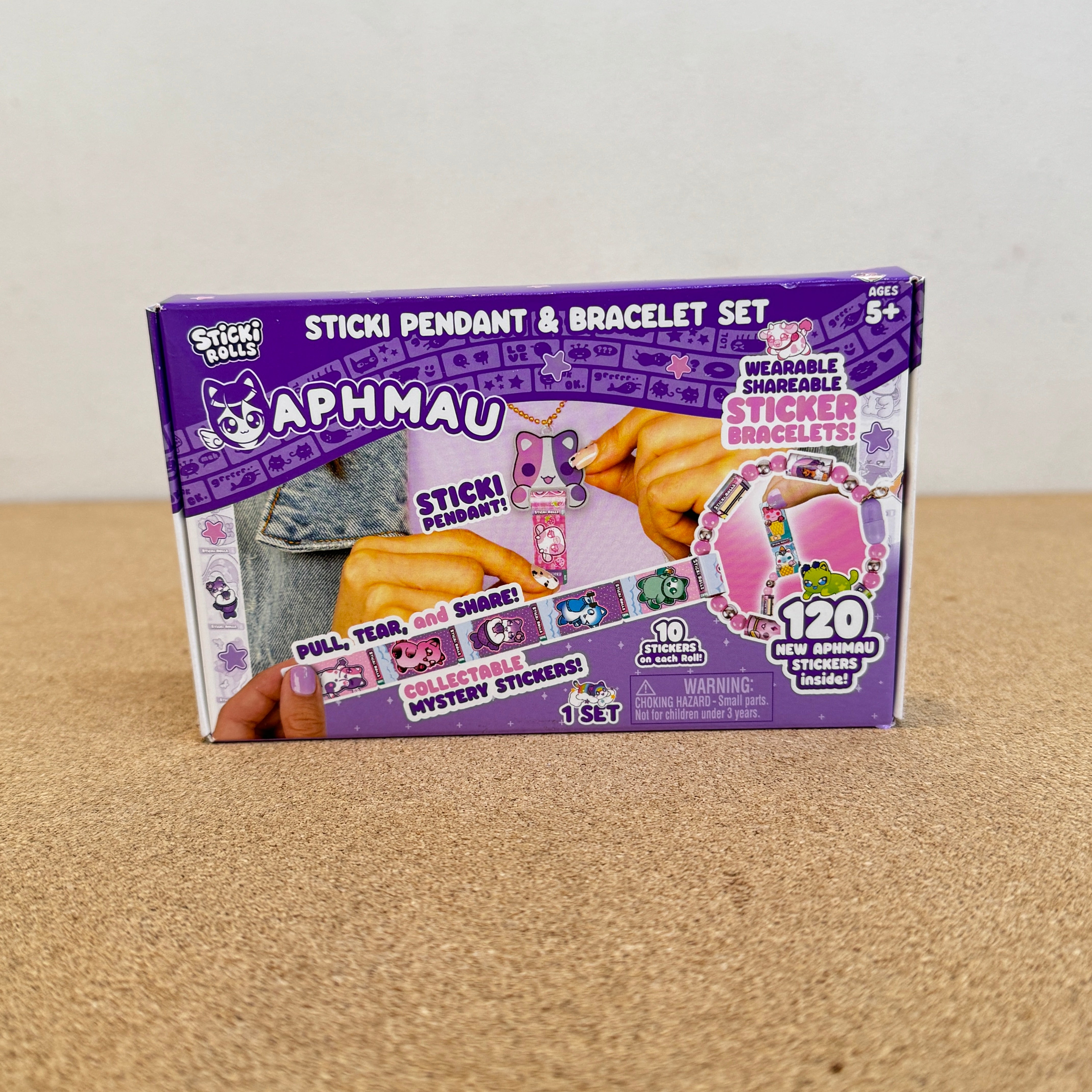 Sticki Rolls x Aphmau Toy Pendant & Bracelet Set