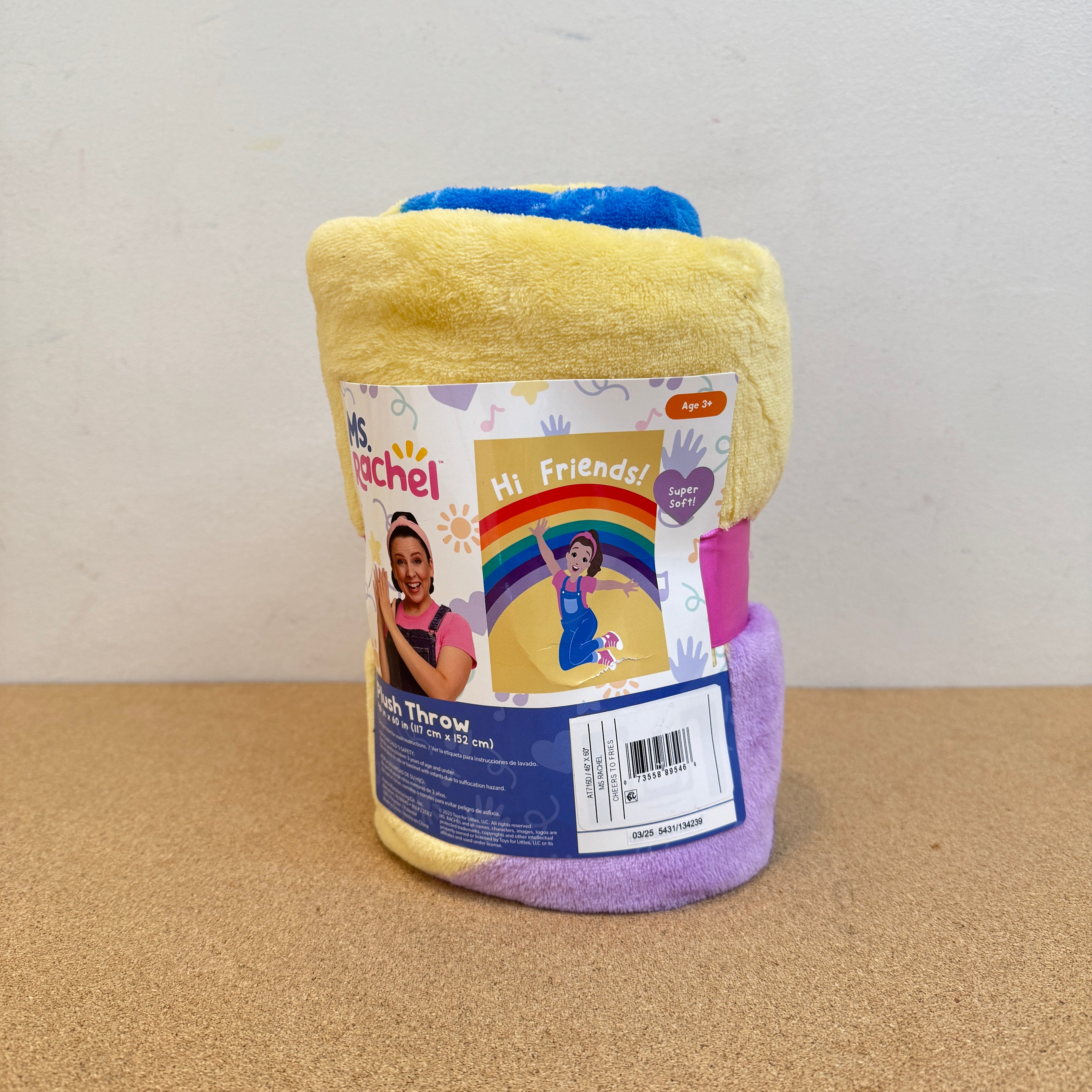 Ms. Rachel Throw Blanket 46INx60IN