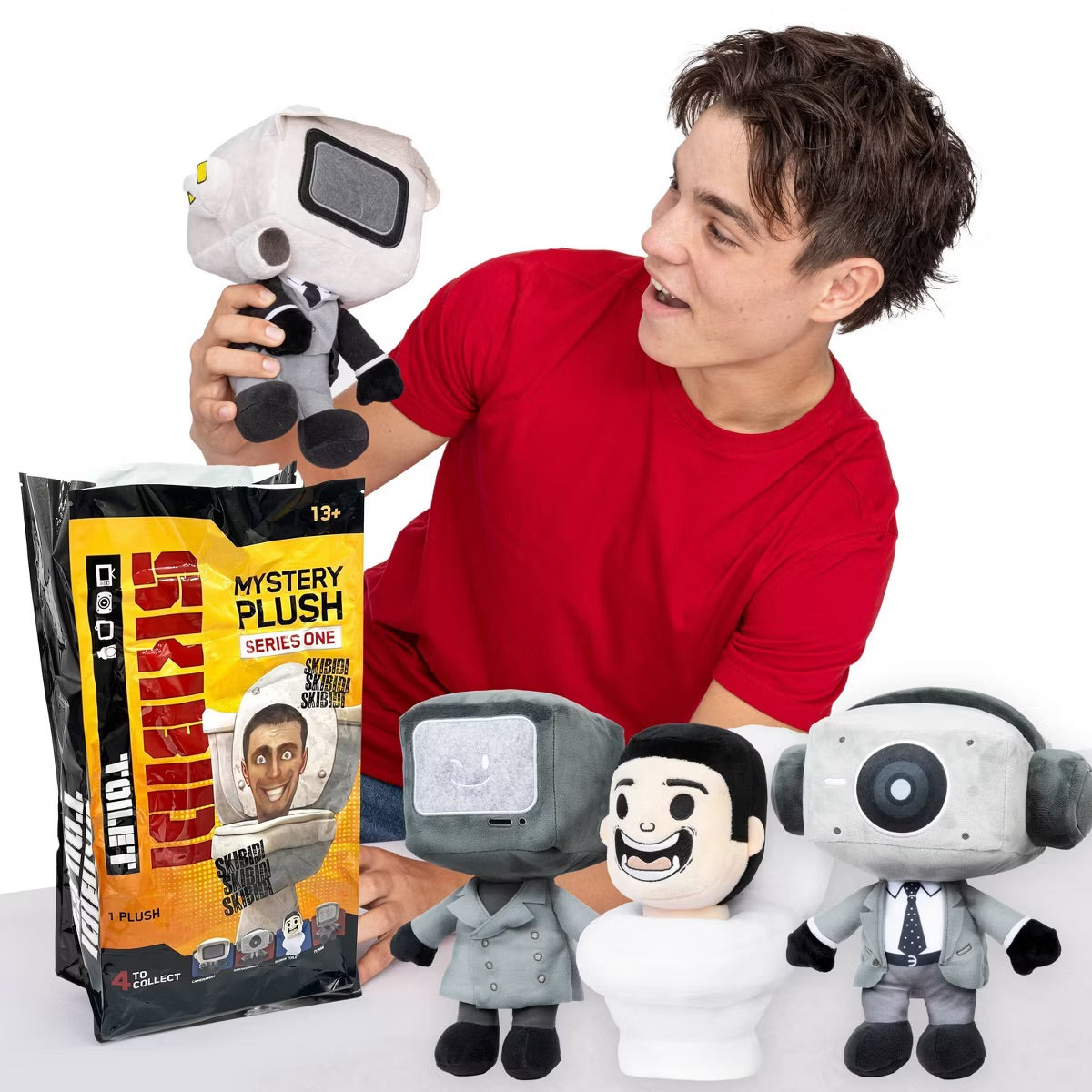 Skibidi Toilet Mystery Plush 11”