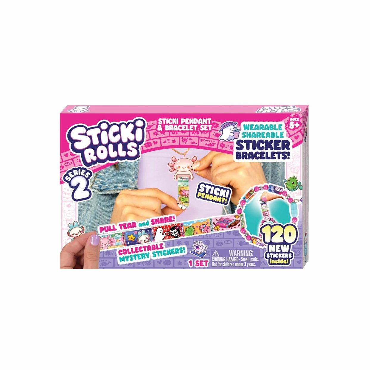 Sticki Rolls Series 2 Pendant Pack