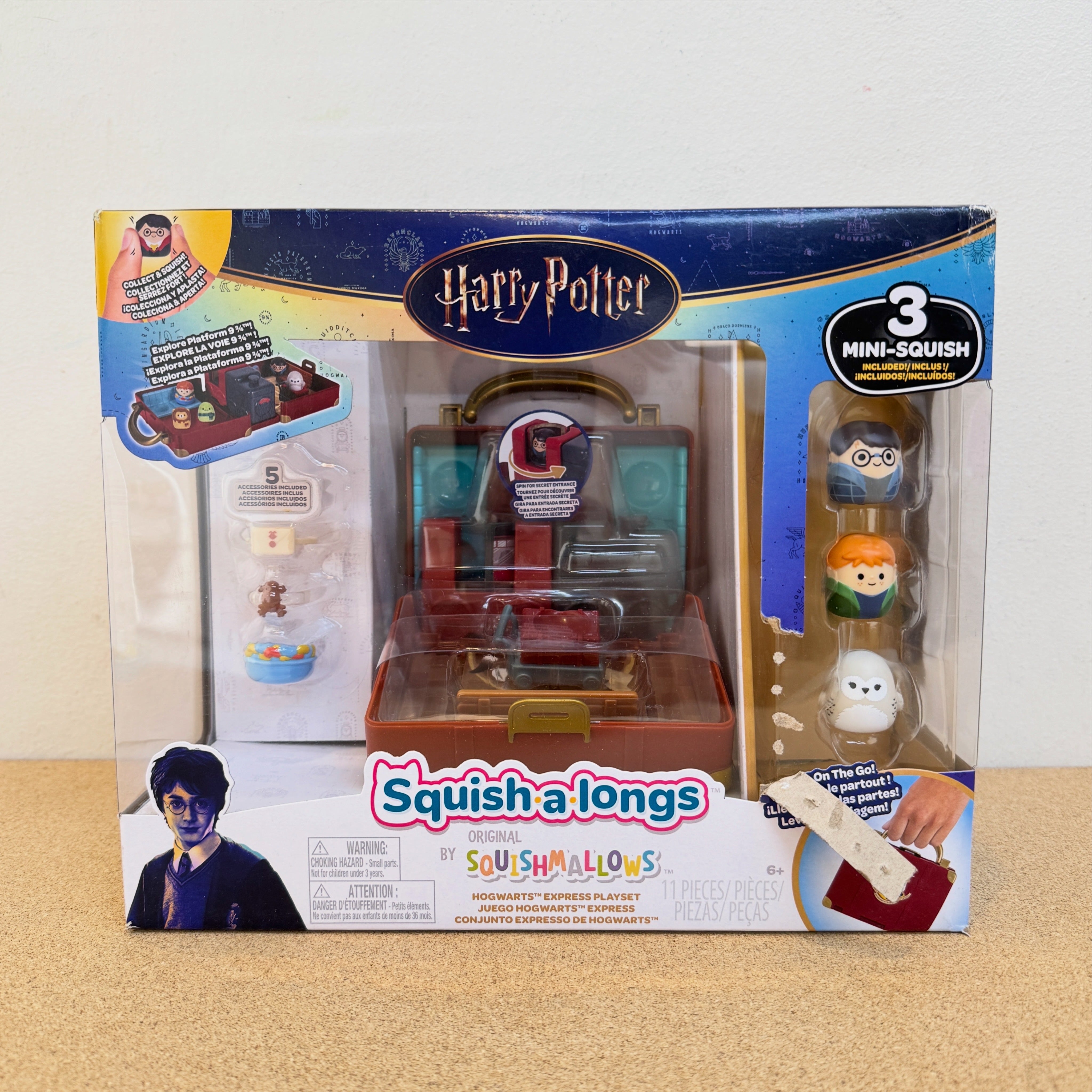 Squish-A-Longs “Harry Potter” Hogwarts Express Playset