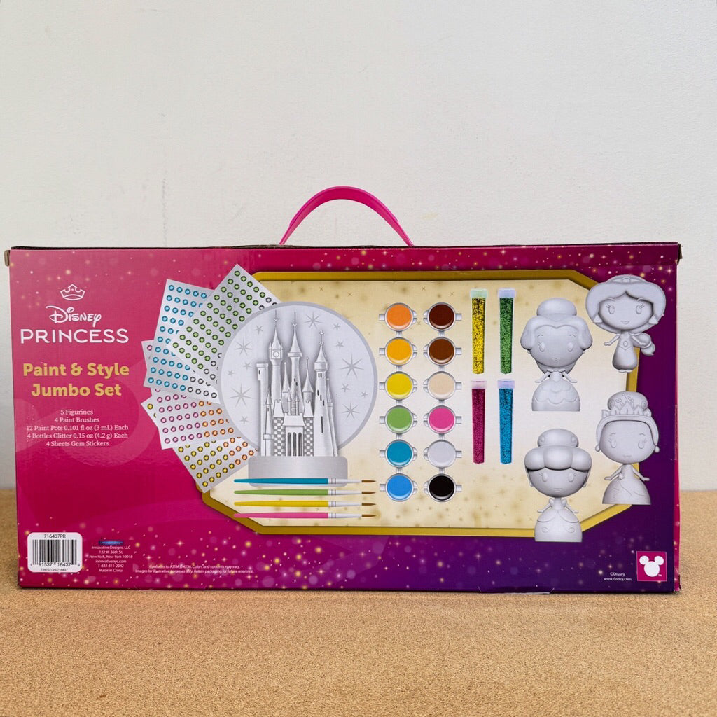 Disney Princess Paint and Style Jumbo Set