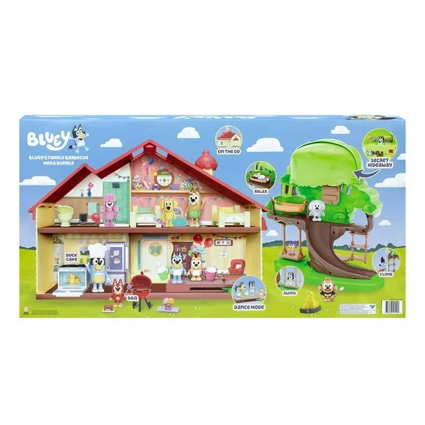Bluey Family Barbecue Home Mega Bundle Set