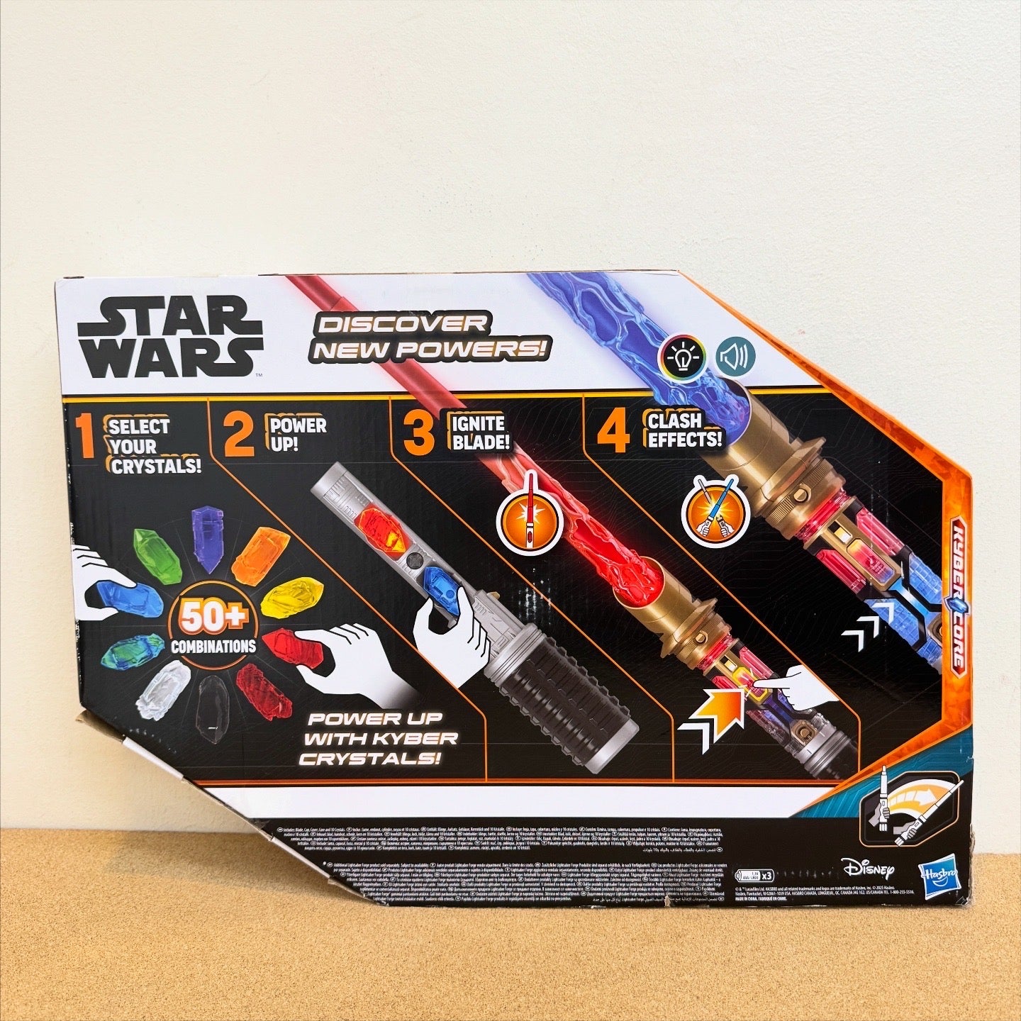 Star Wars Power Crystal Lightsaber