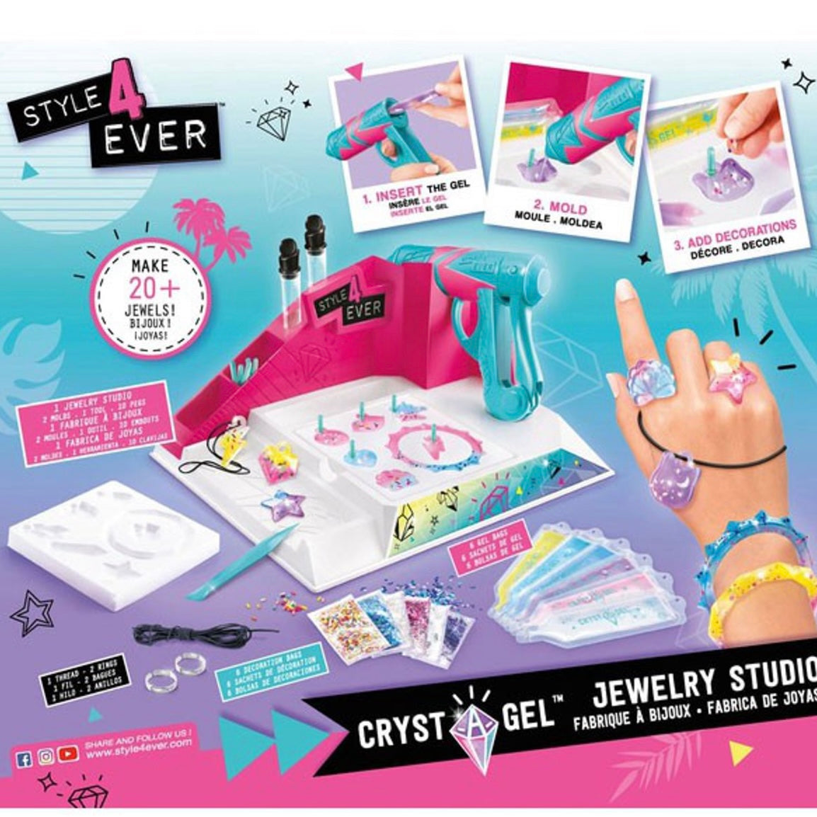 Style 4 Ever Cryst-A-Gel Jewelry Studio