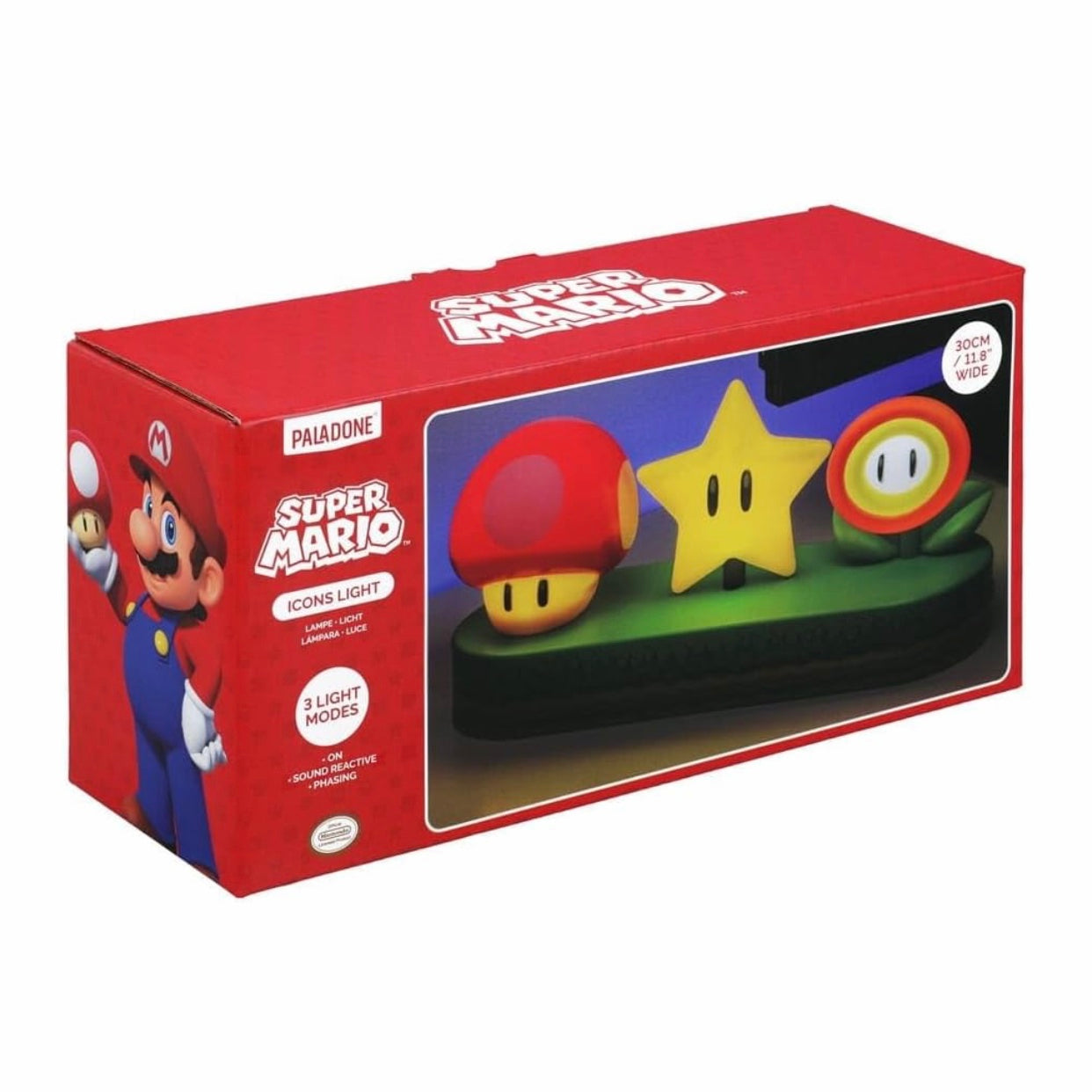 Paladone Nintendo Super Mario Led Lamp Icons