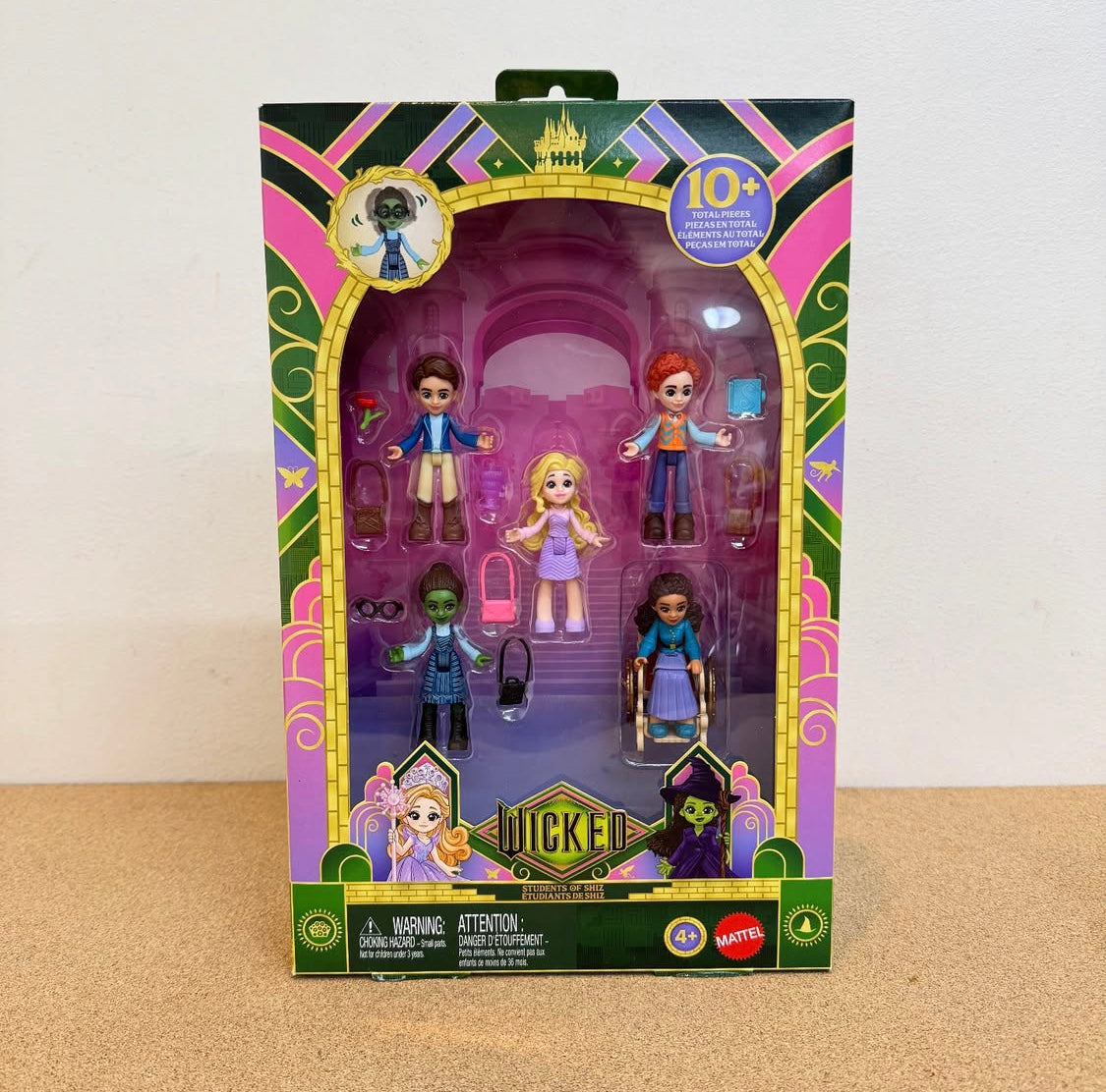 Universal Pictures’ Wicked Students of Shiz Small Doll Multipack