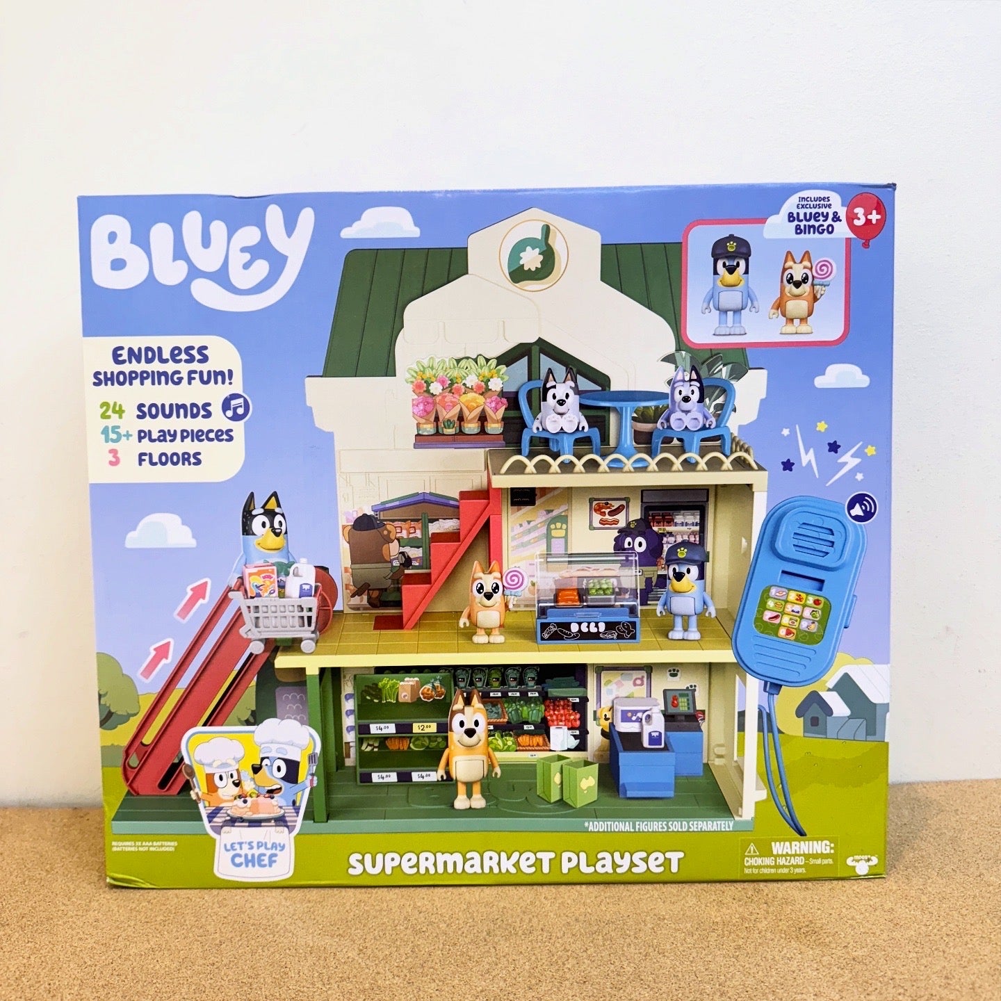 Bluey and Bingo Supermarket Playset