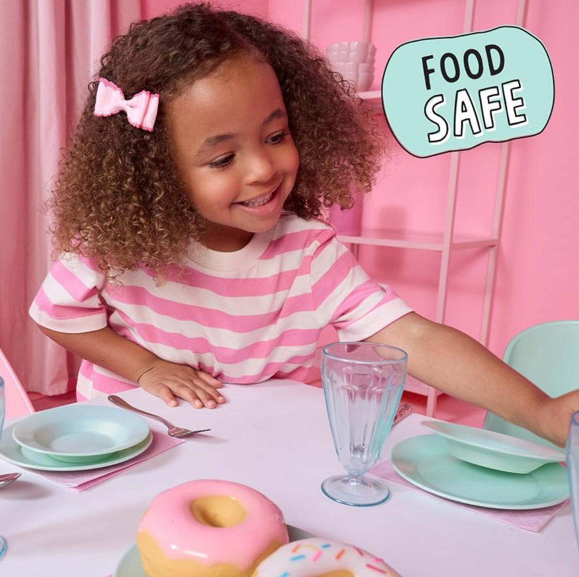 Little Tikes Sweet Spaces Dishware Set - Sea Foam