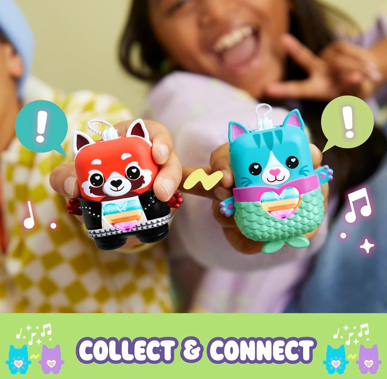 Nano-Mals Pawtricia the Blue Kitty Interactive Fidget Toy