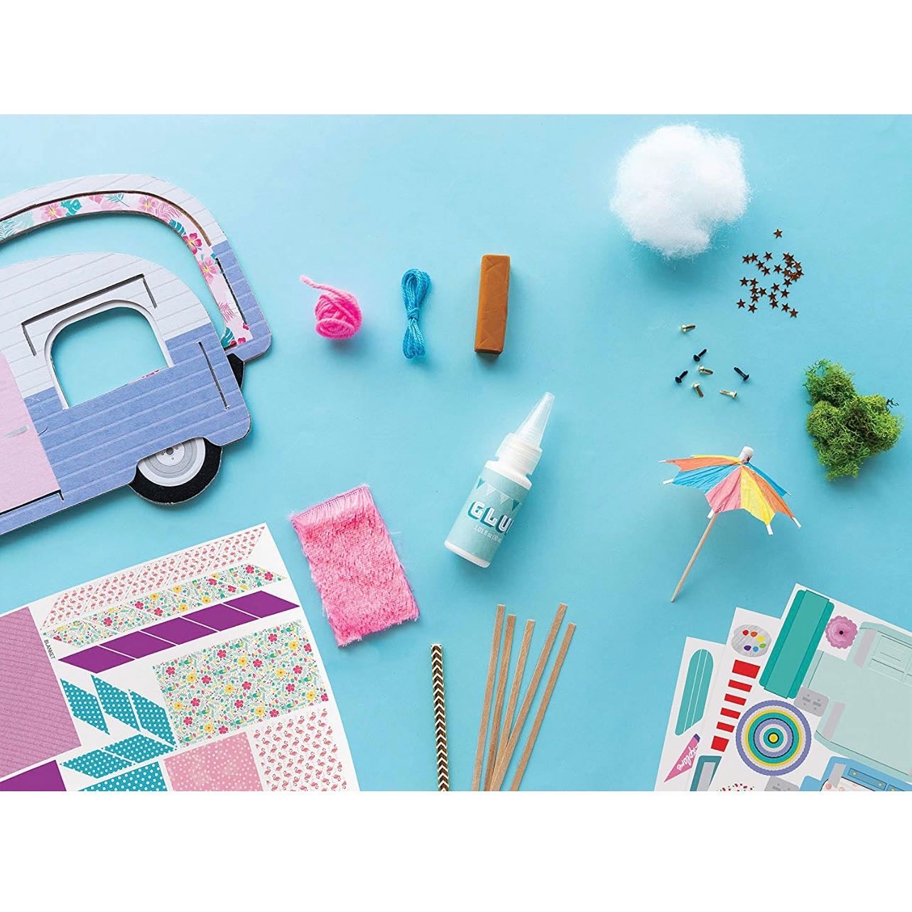 Klutz Make Your Own Tiny Camper Craft Kit