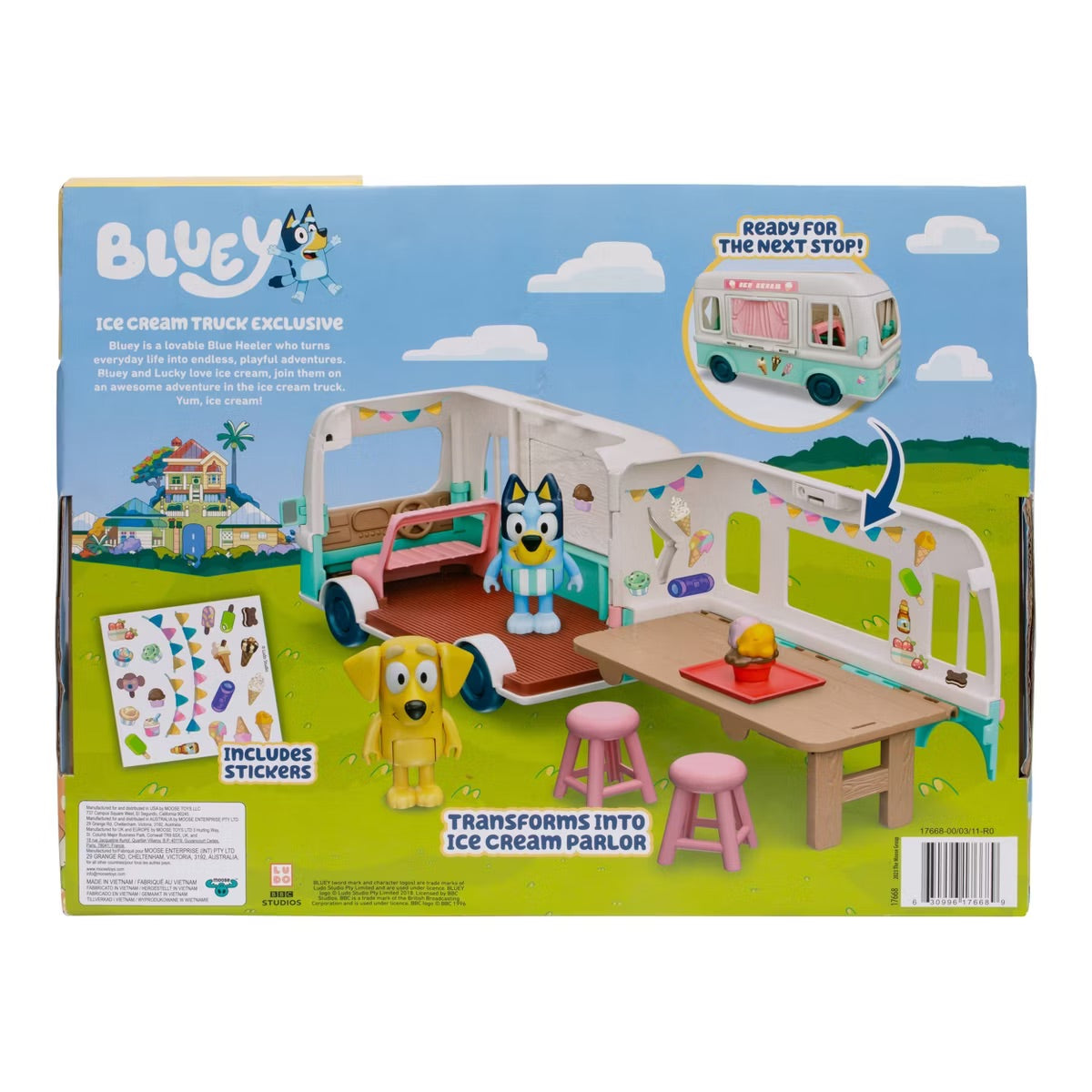 Bluey Bluey’s Ice Cream Truck Playset