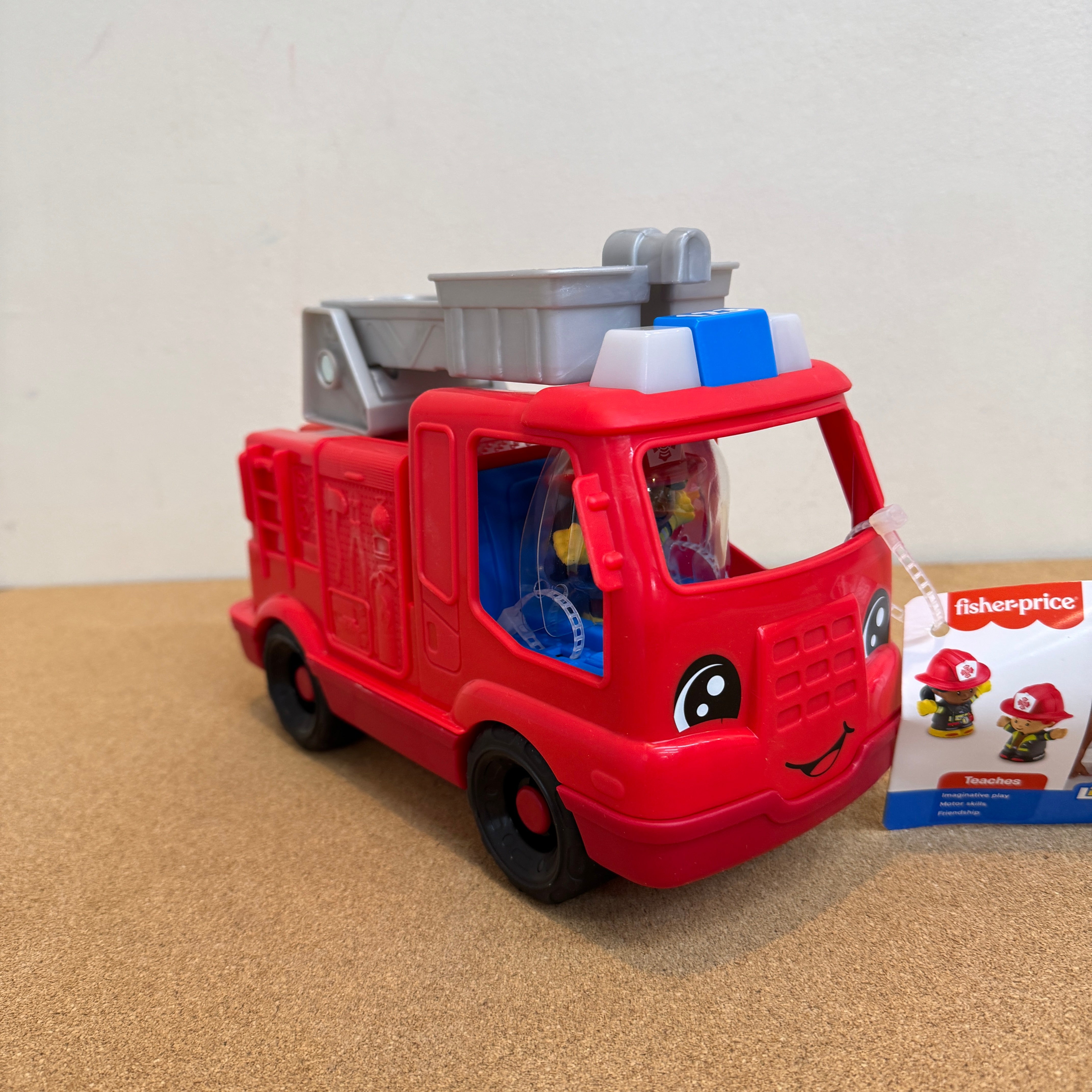 Fisher Price Little People Fire Truck Musical Toddler Toy