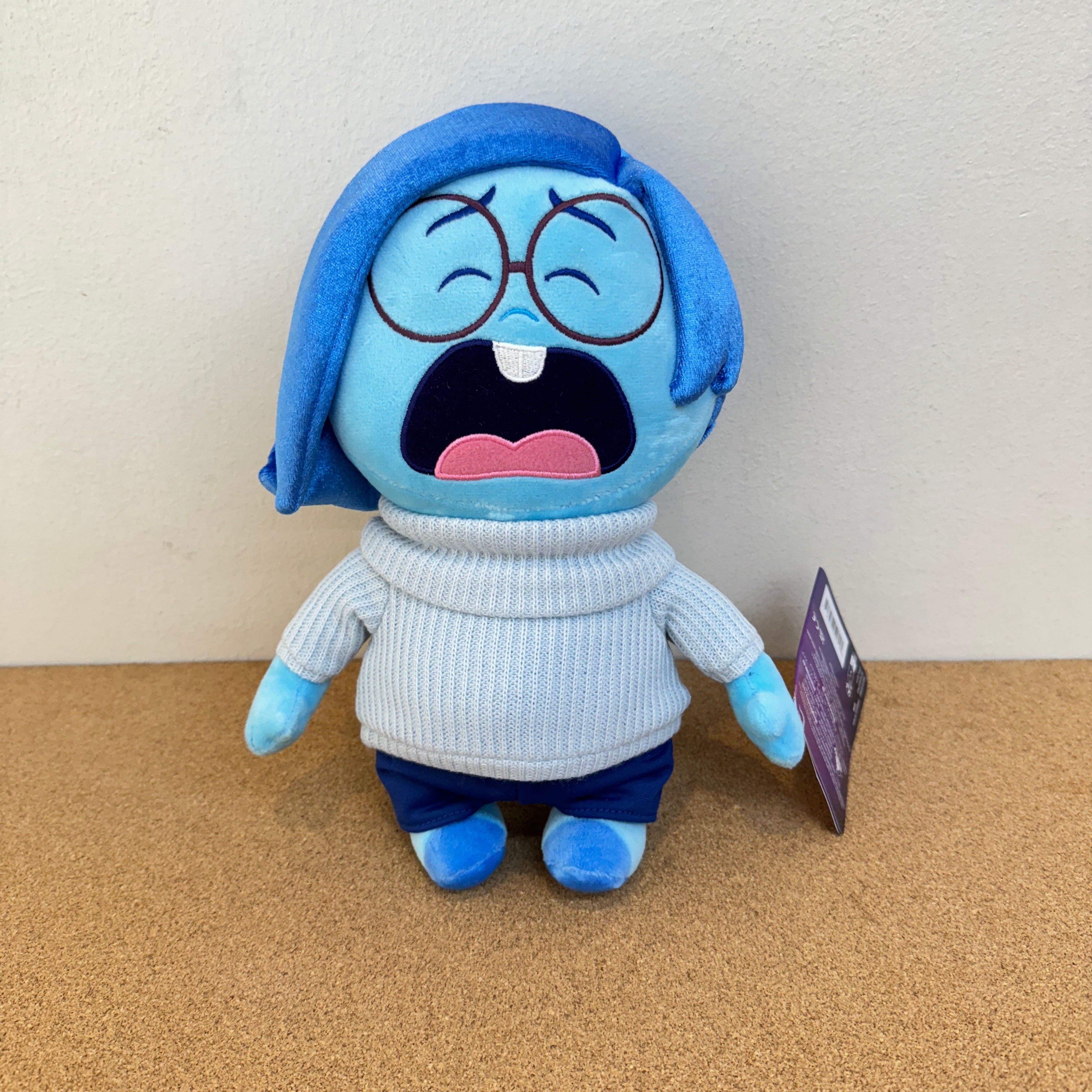 Disney Original Inside Out 2 Small Plush 11”- Sadness