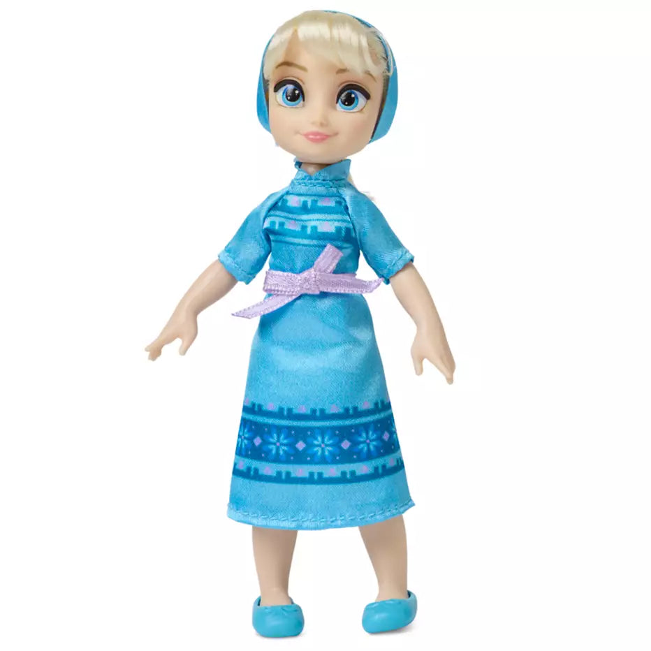 Disney Princess Once Upon A Story Mini Doll Playset - Elsa 5”