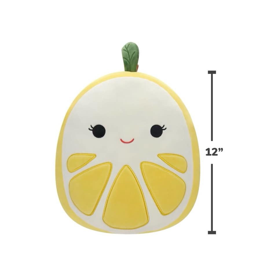 Squishmallows Flip-a-Mallows Medina & Leticia Plush 12” (Lemon/Lemonade)