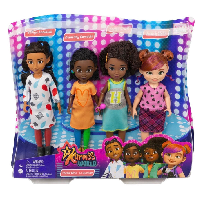 Karma’s World Go Girls 4Pack Dolls