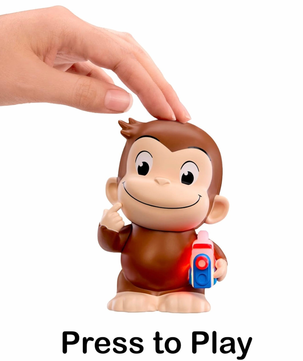 Little Tikes Story Dream Pals Curious George Interactive Figure with Bonus Cartridge