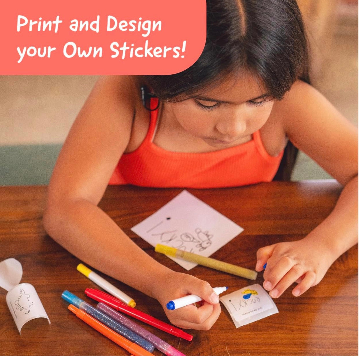 Hello Blink Sticker Maker Refill Pack Glitter Sticker