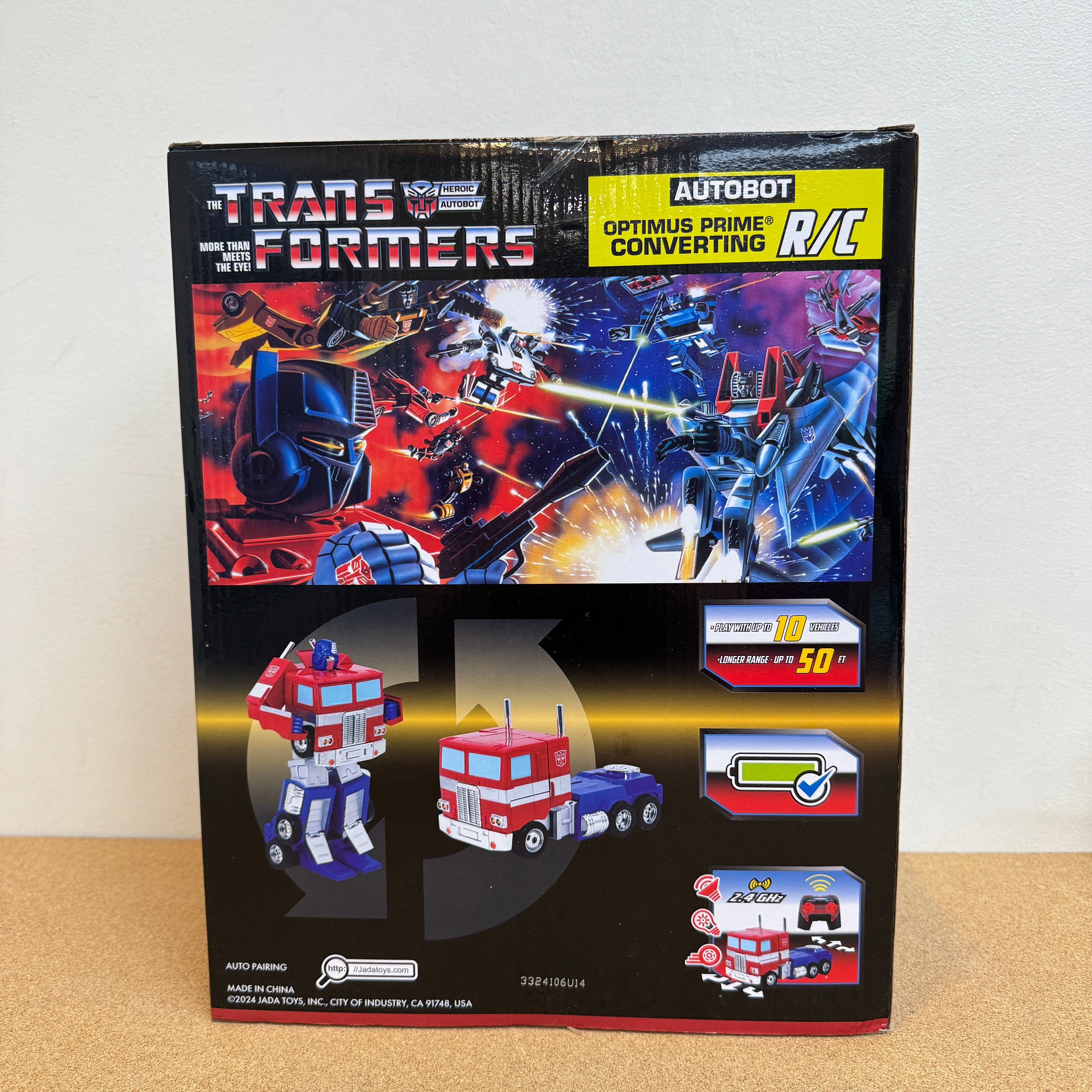 Transformers Optimus Prime Converting RC Remote Control