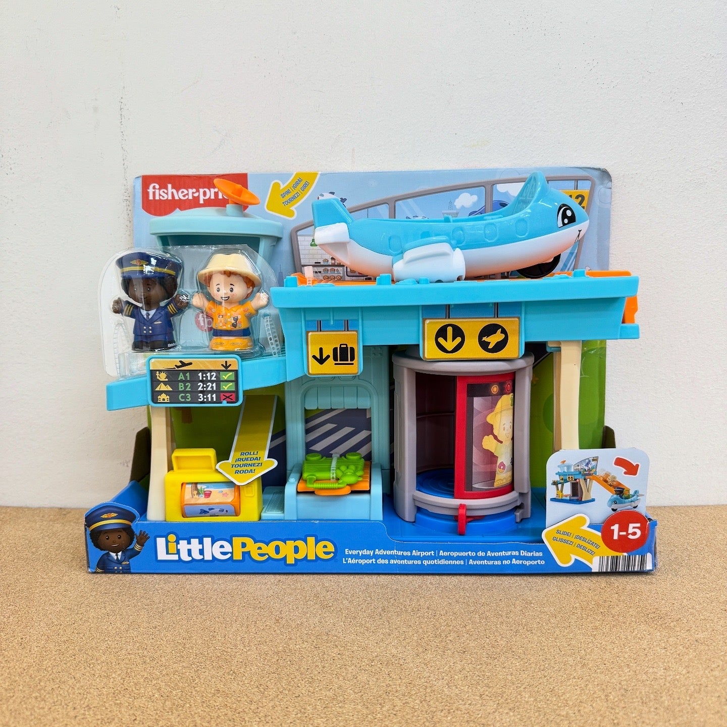 Fisher Price Little People Everyday Adventure Airport Toddler Playset