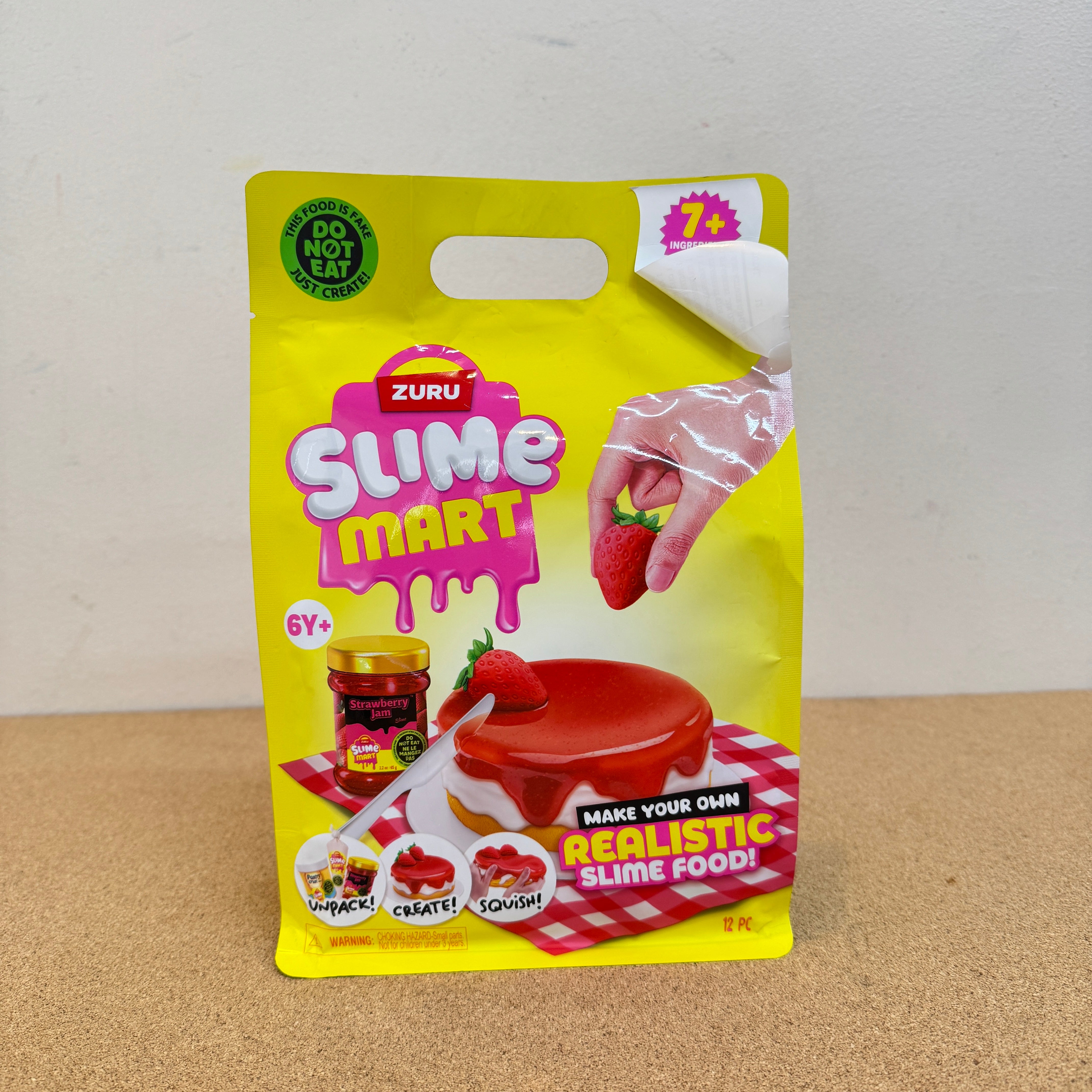 Slime Mart Strawberry Cheesecake Craft Kit