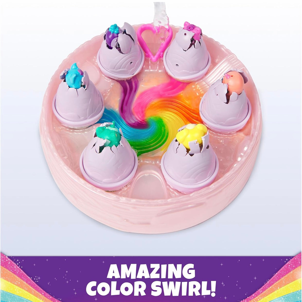 Hatchimal Alive Rainbow Hatchery Toy Set