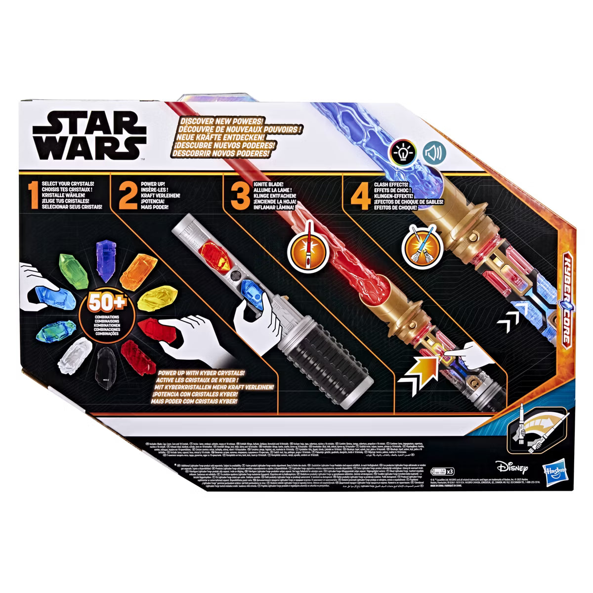 Star Wars Power Crystal Lightsaber