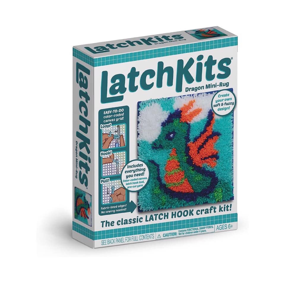 Latchkits Dragon Latch Hook Kit