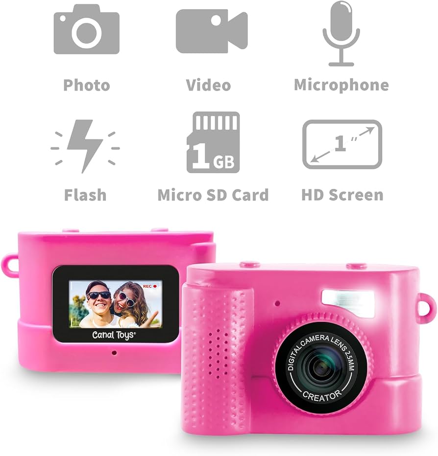Photo Creator Mini’Cam Compact Digital Camera Pink