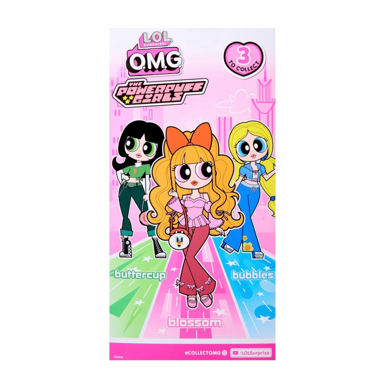 Lol Surprise! OMG The Powerpuff Girl Doll - Blossom