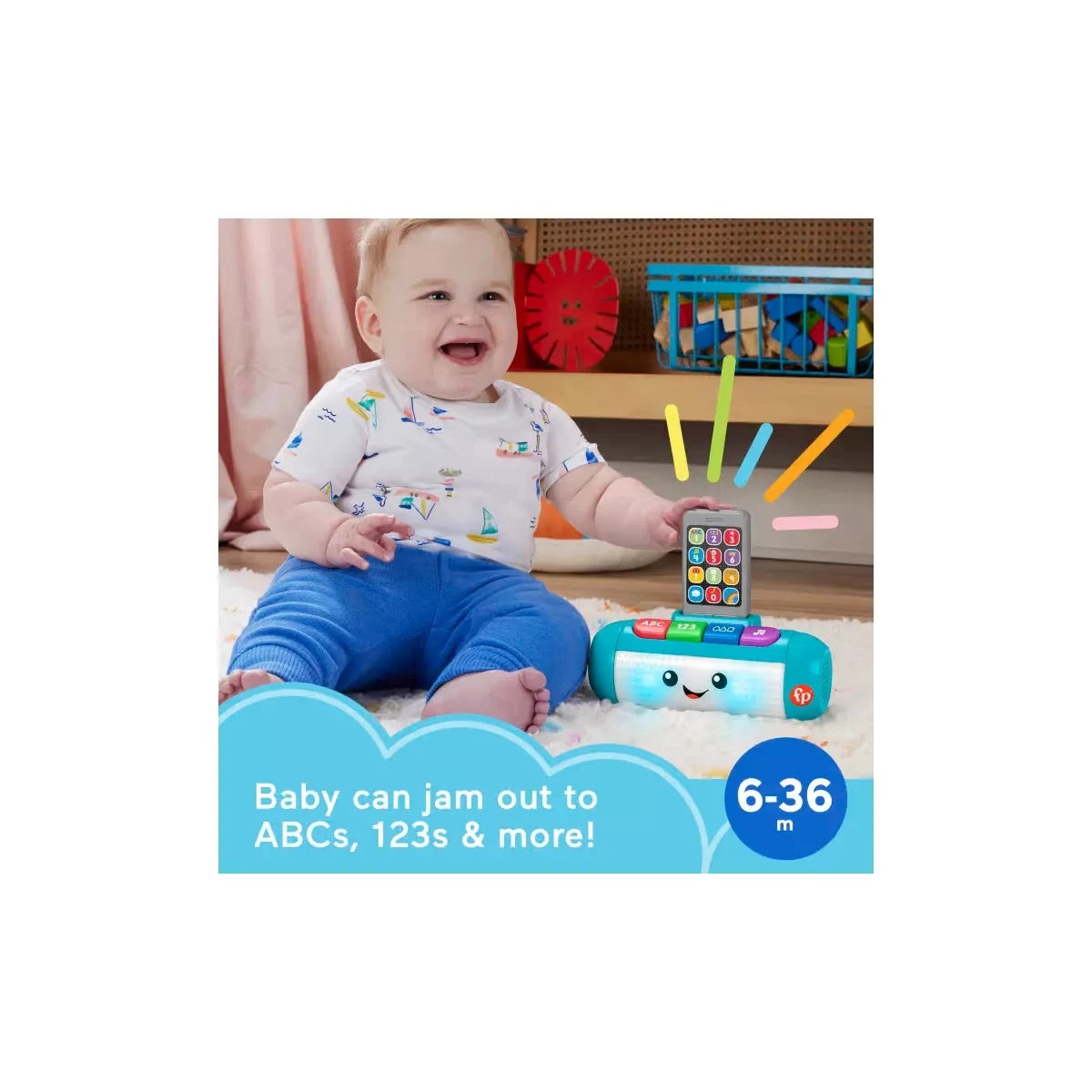 Fisher Price Laugh & Learn Light Up Learning Speaker