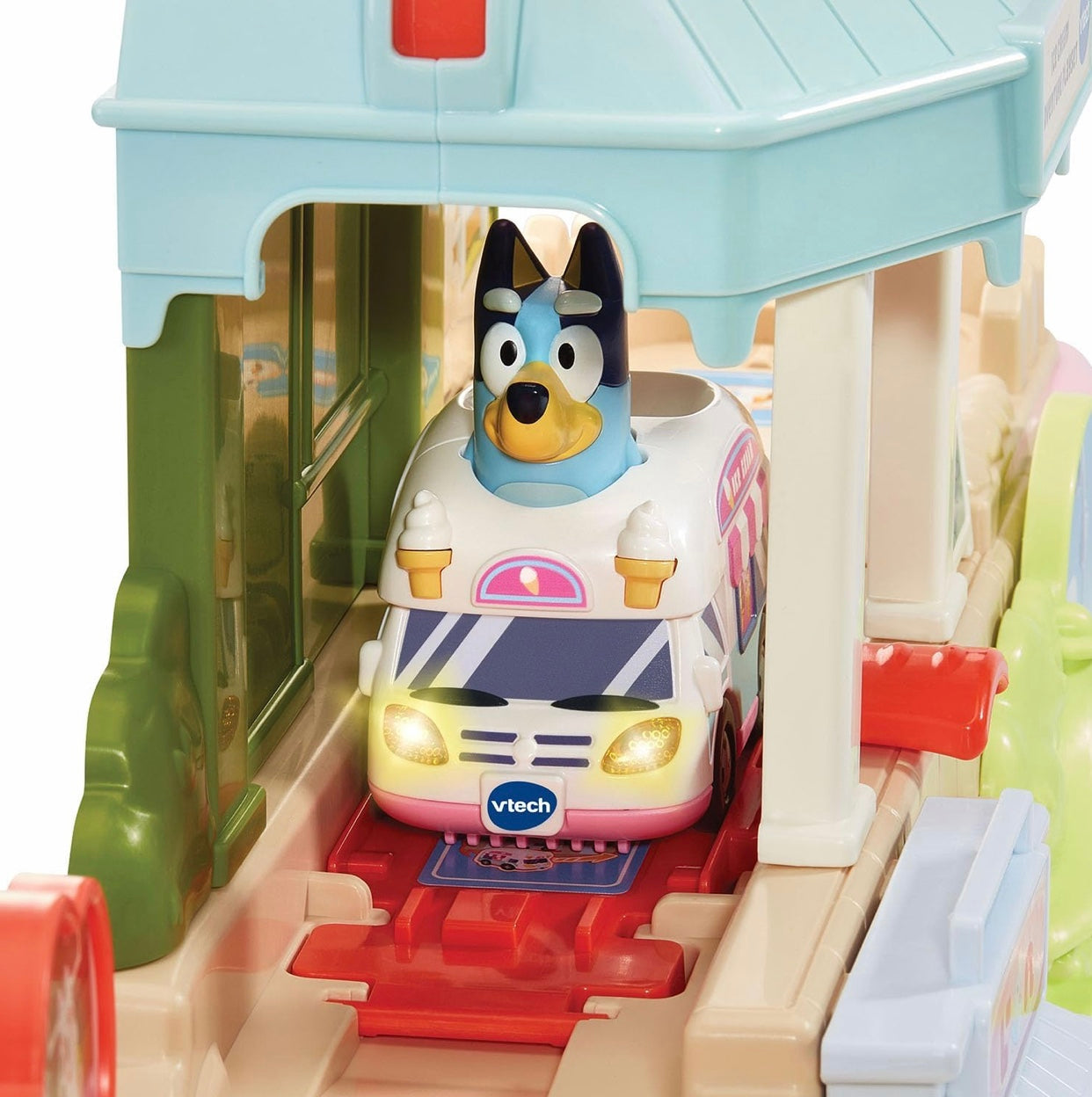 Vtech Bluey Ice Cream Adventure Playset with Ice cream Truck