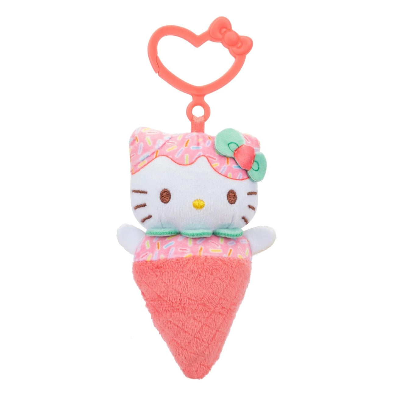 Hello Kitty and Friends Ice Cream Clip On Plush 4Pk