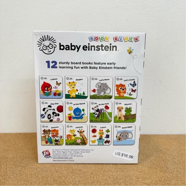 Baby Einstein My First Library 12 Board Books