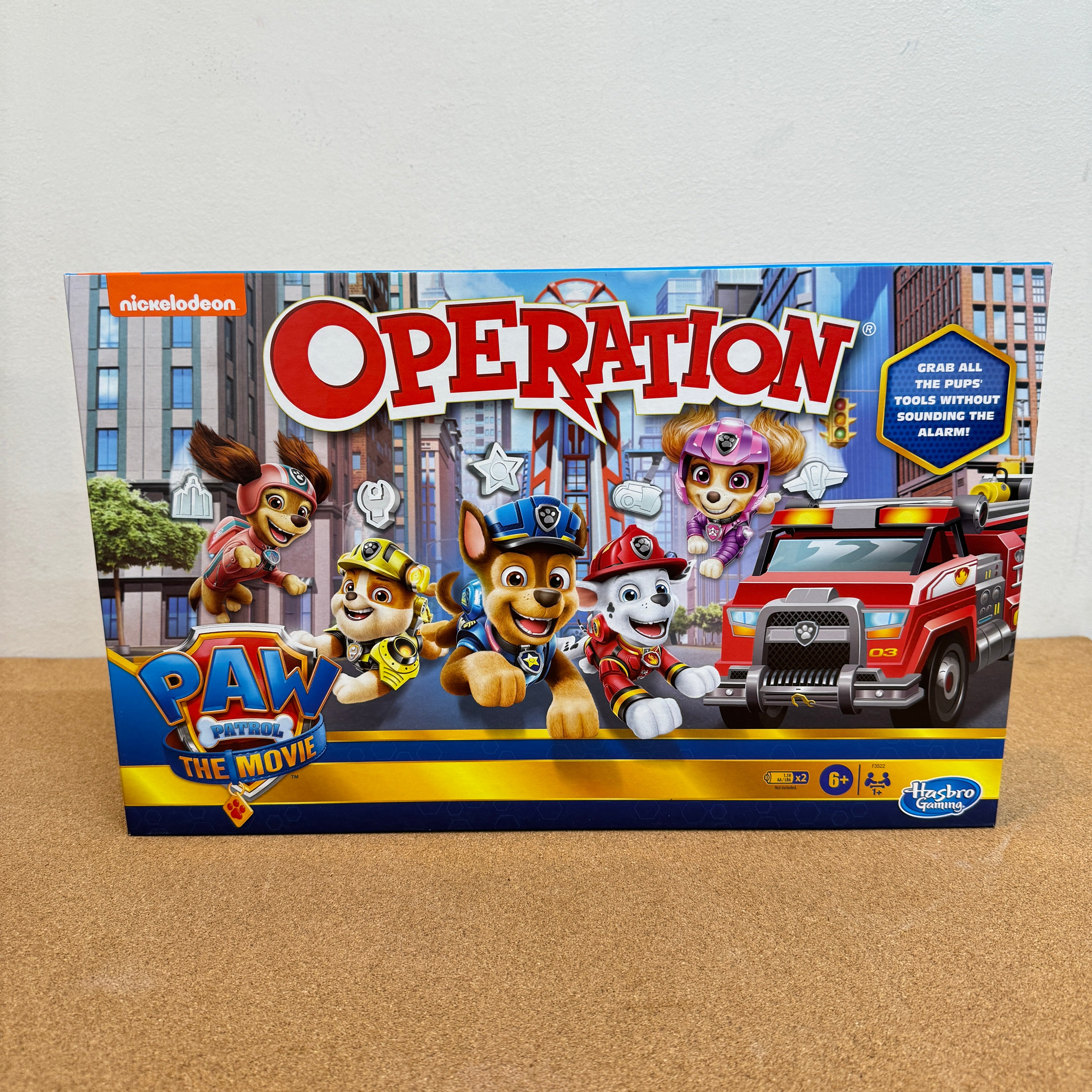 Paw Patrol The Movie Operation Board Game