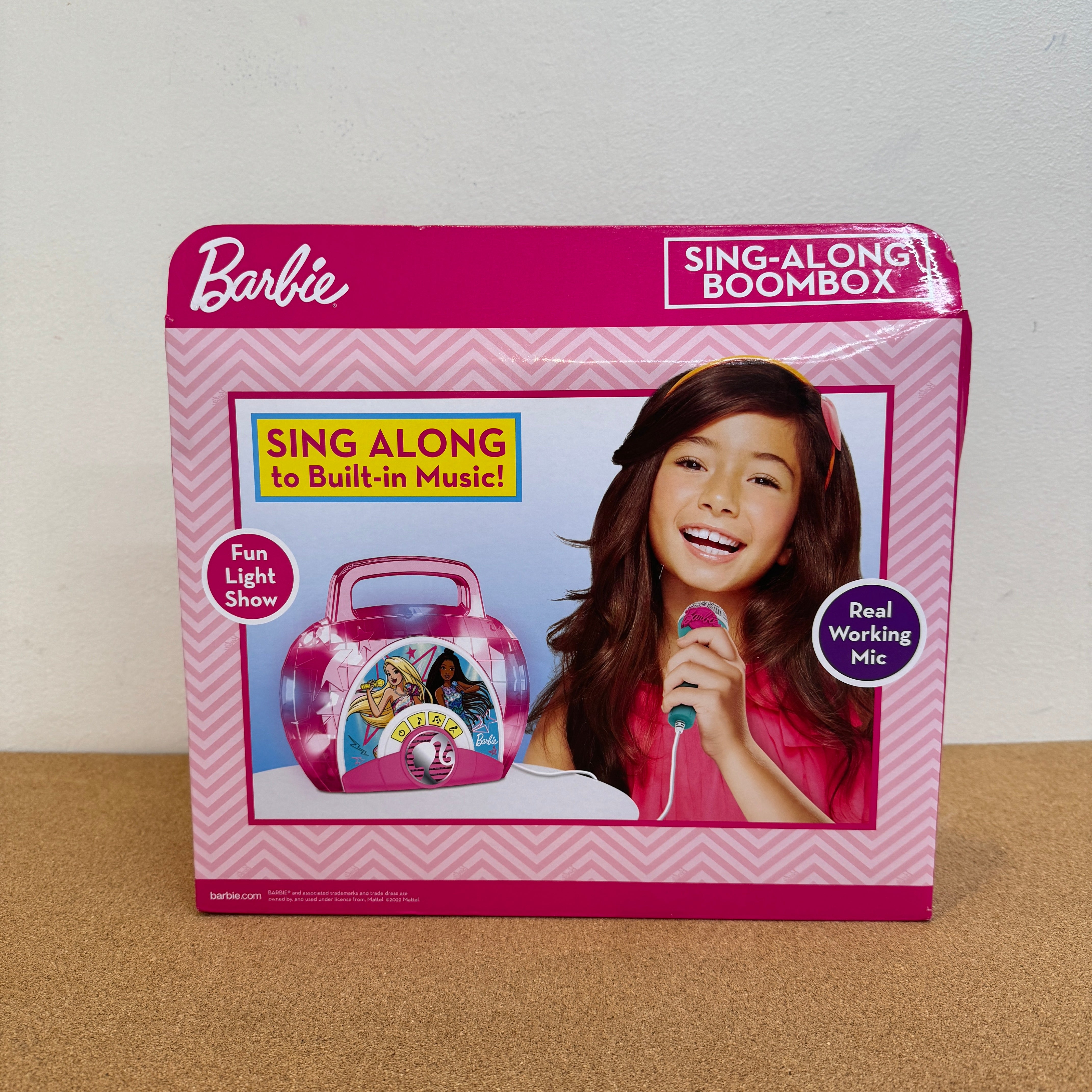 Barbie Sing Along Boombox Speaker