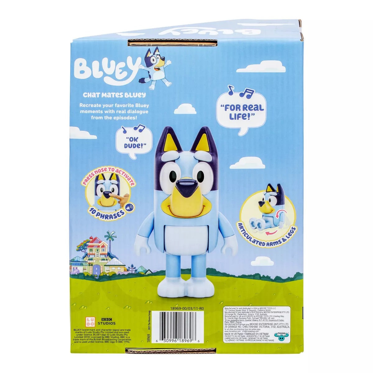 Bluey Chat Mates Figure