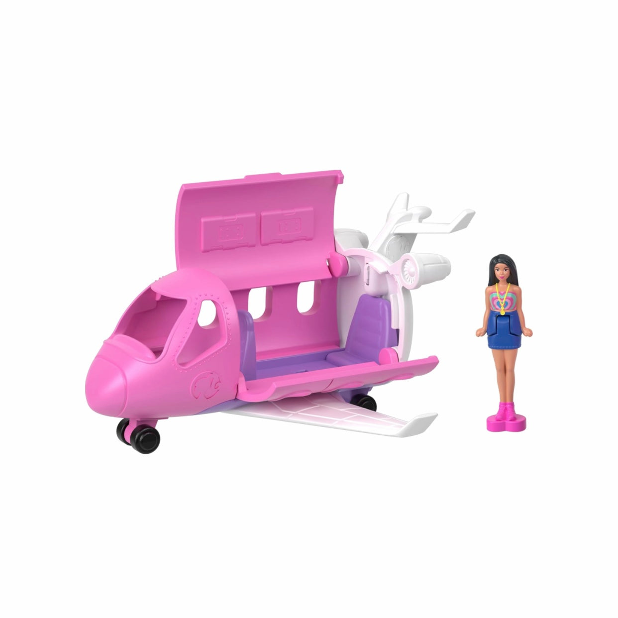 Barbie Mini Barbieland Dreamhouse & 3 Toy Vehicle Set