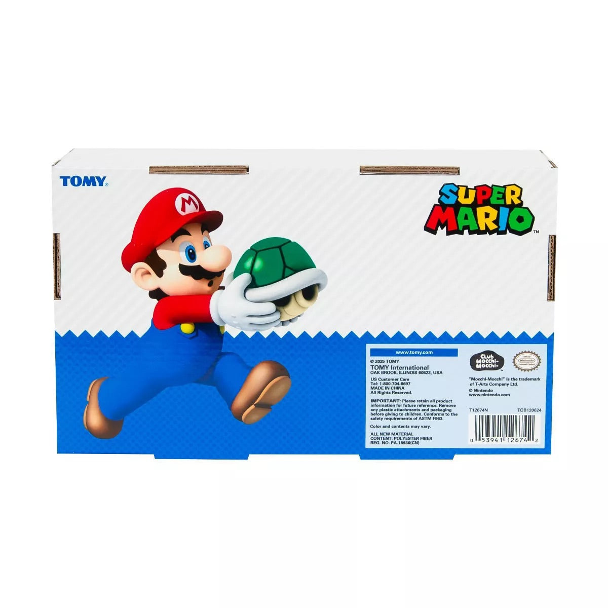 Club Mocchi Mocchi 3PK Super Mario Mini Power Up Plush
