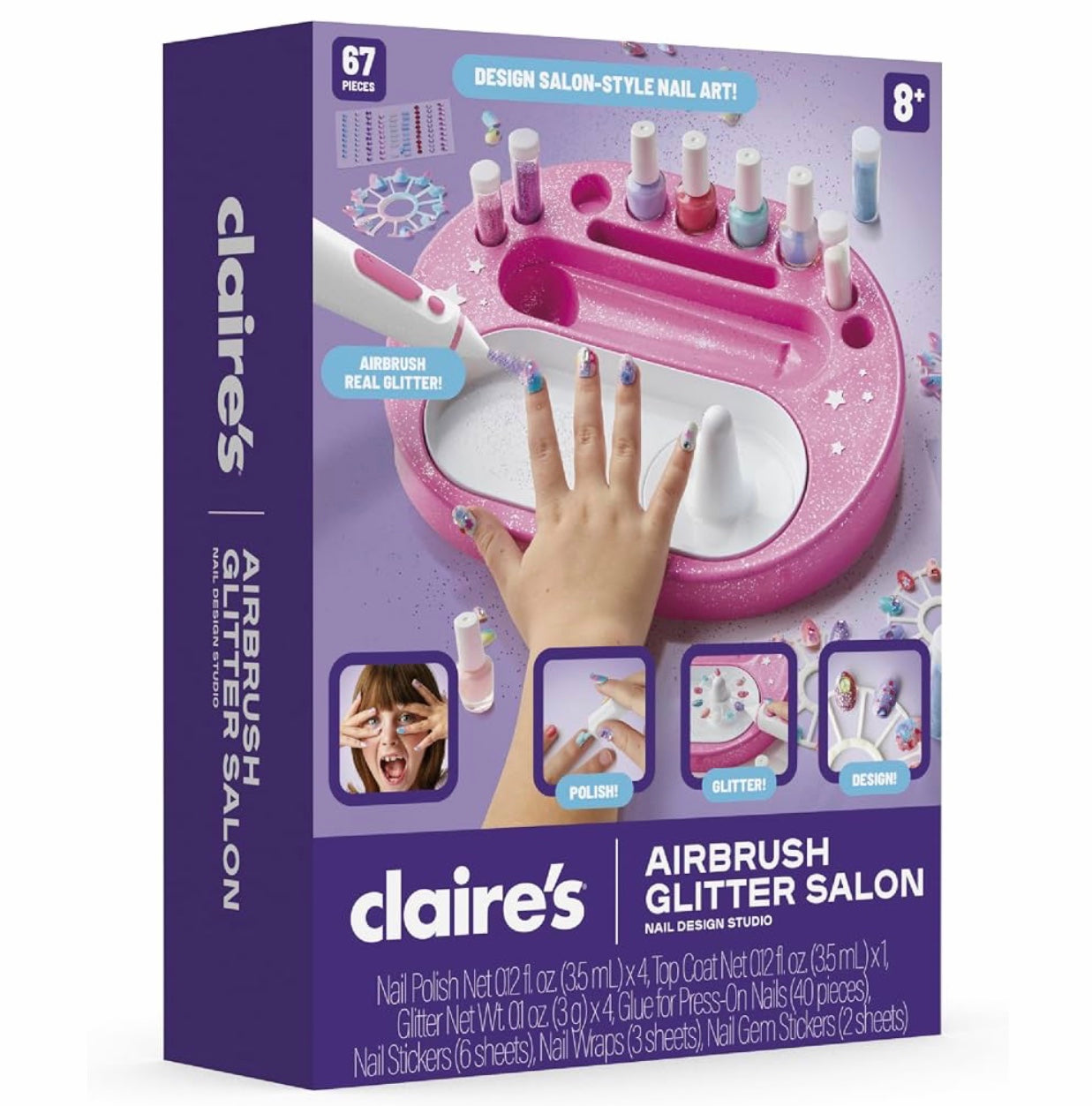 Claire’s Kids Nail Art Kit