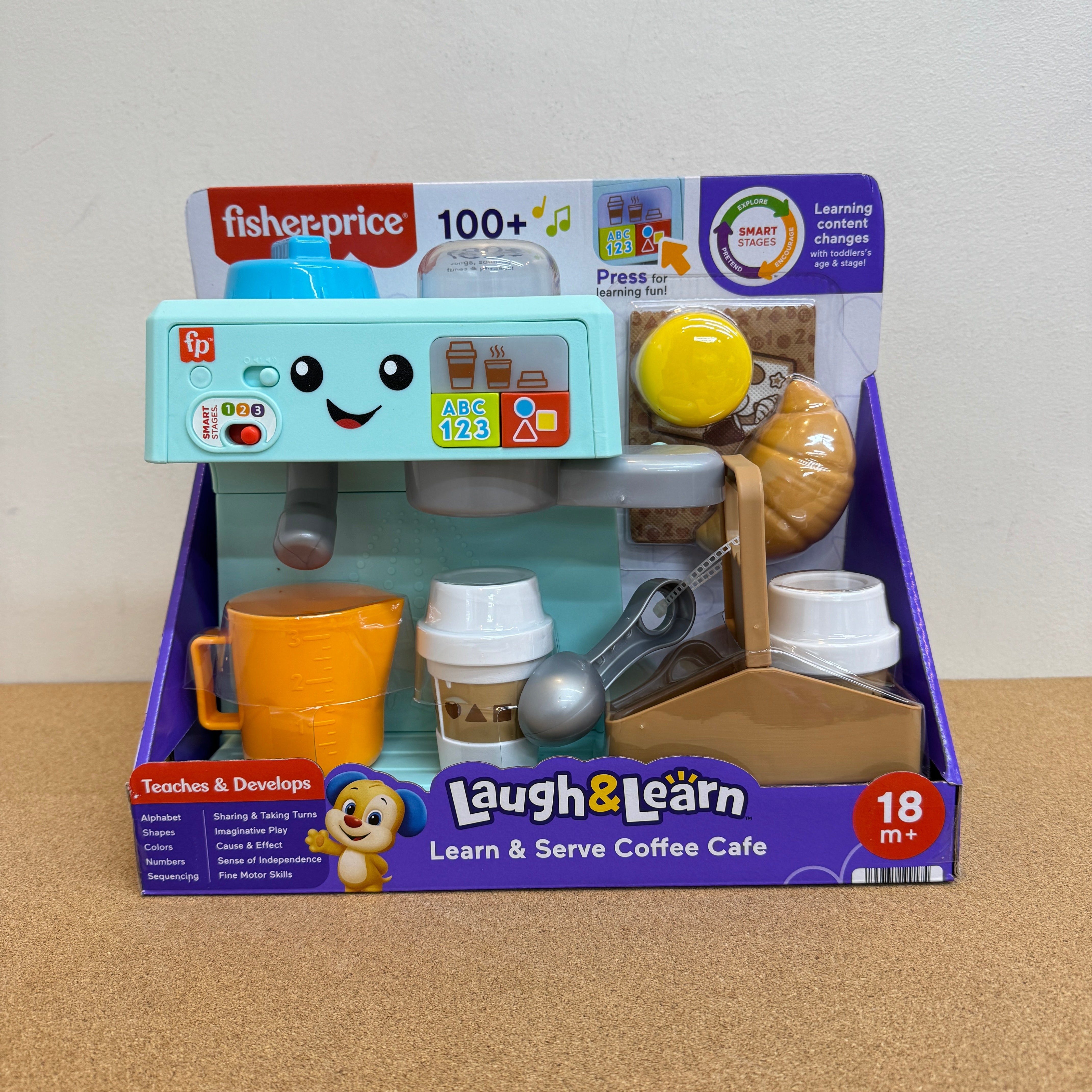 Fisher Price Laugh & Learn Learn & Serve Coffee Cafe Playset