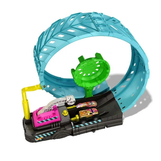 Hotwheels Monster Truck Glow in the Dark Epic Loop Challenge Playset
