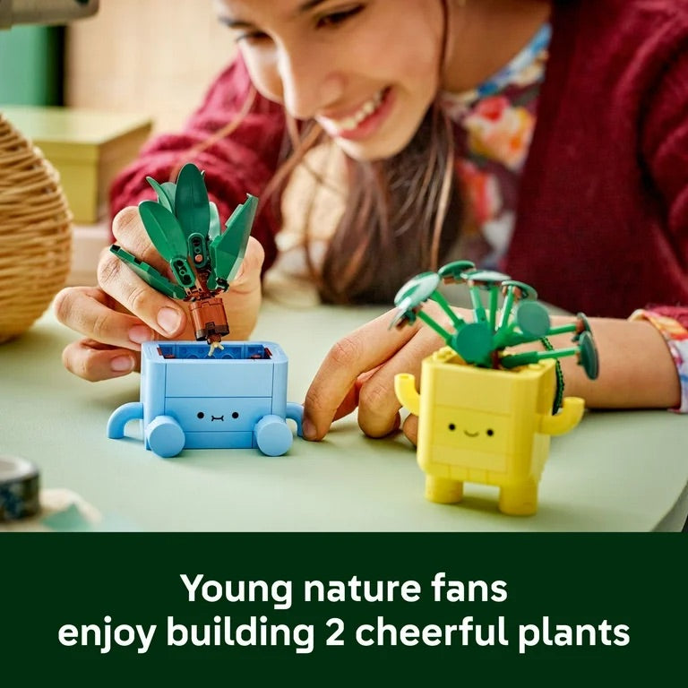 Lego Botanicals Happy Plants Building Toys Set