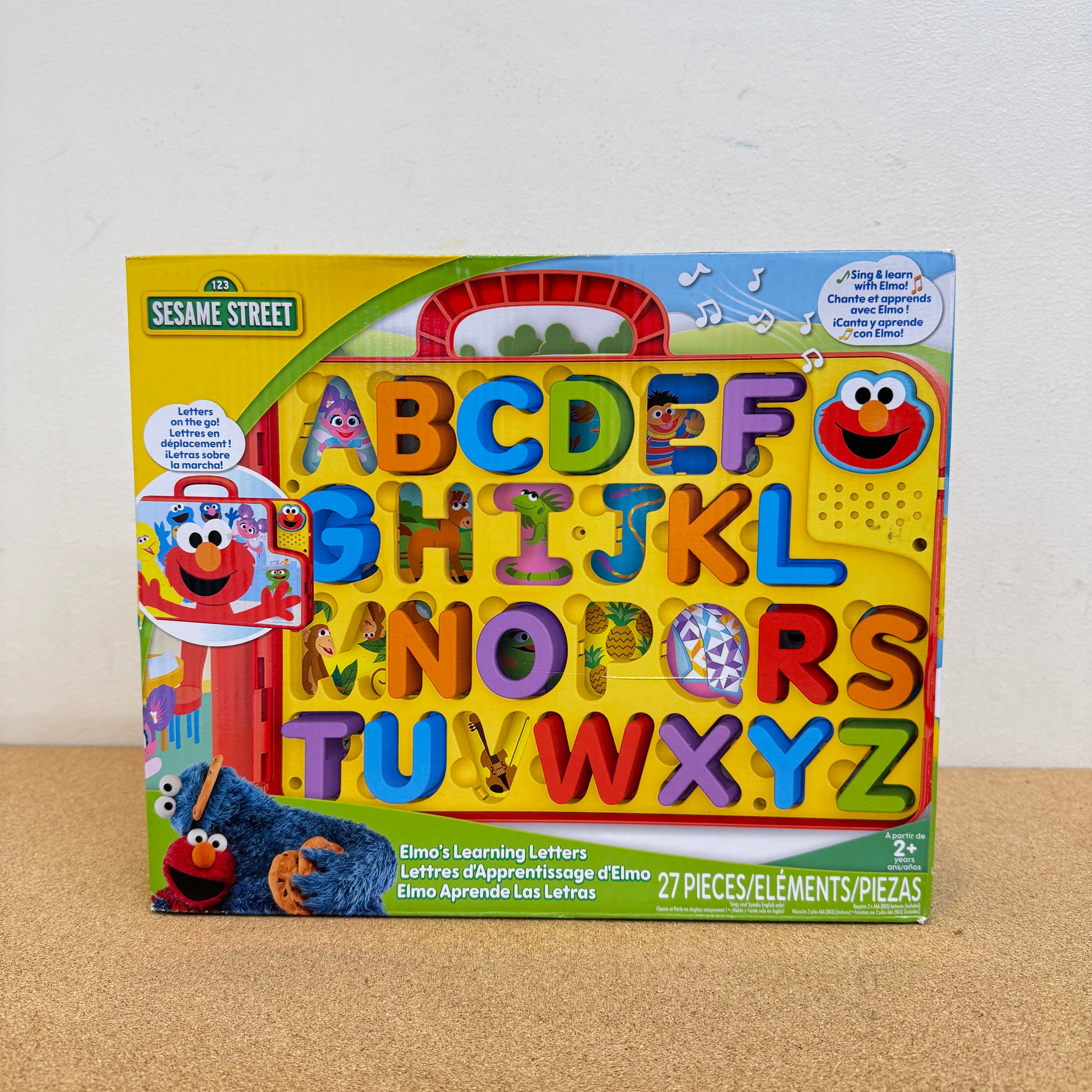 Sesame Street Elmo’s Learning Letter Bus Activity Board