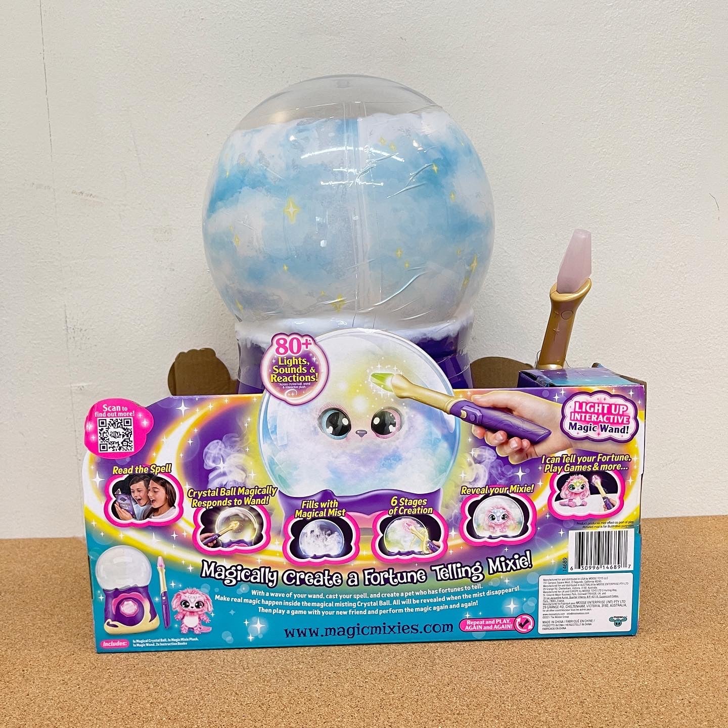 Magic Mixies Sparkle Crystal Ball- Pink