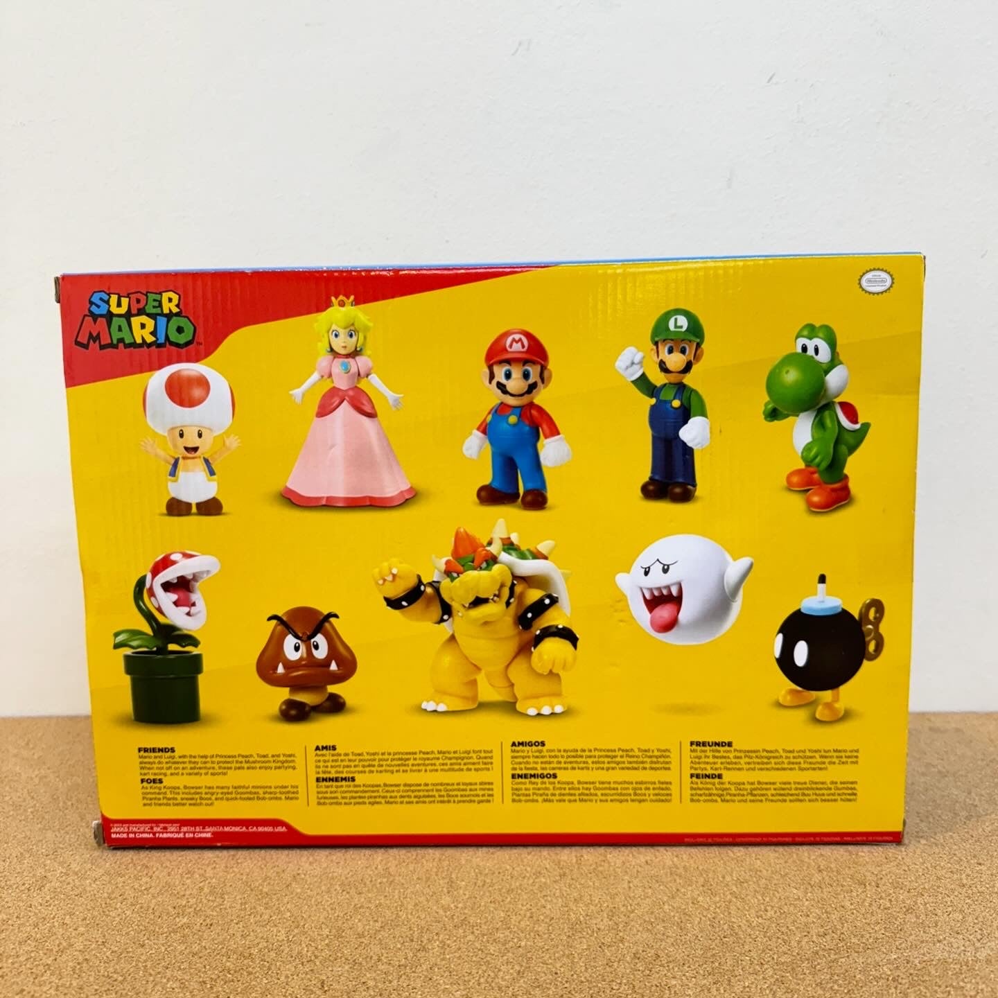 Nintendo Super Mario Friends and Foes Mini Figures 2.5”