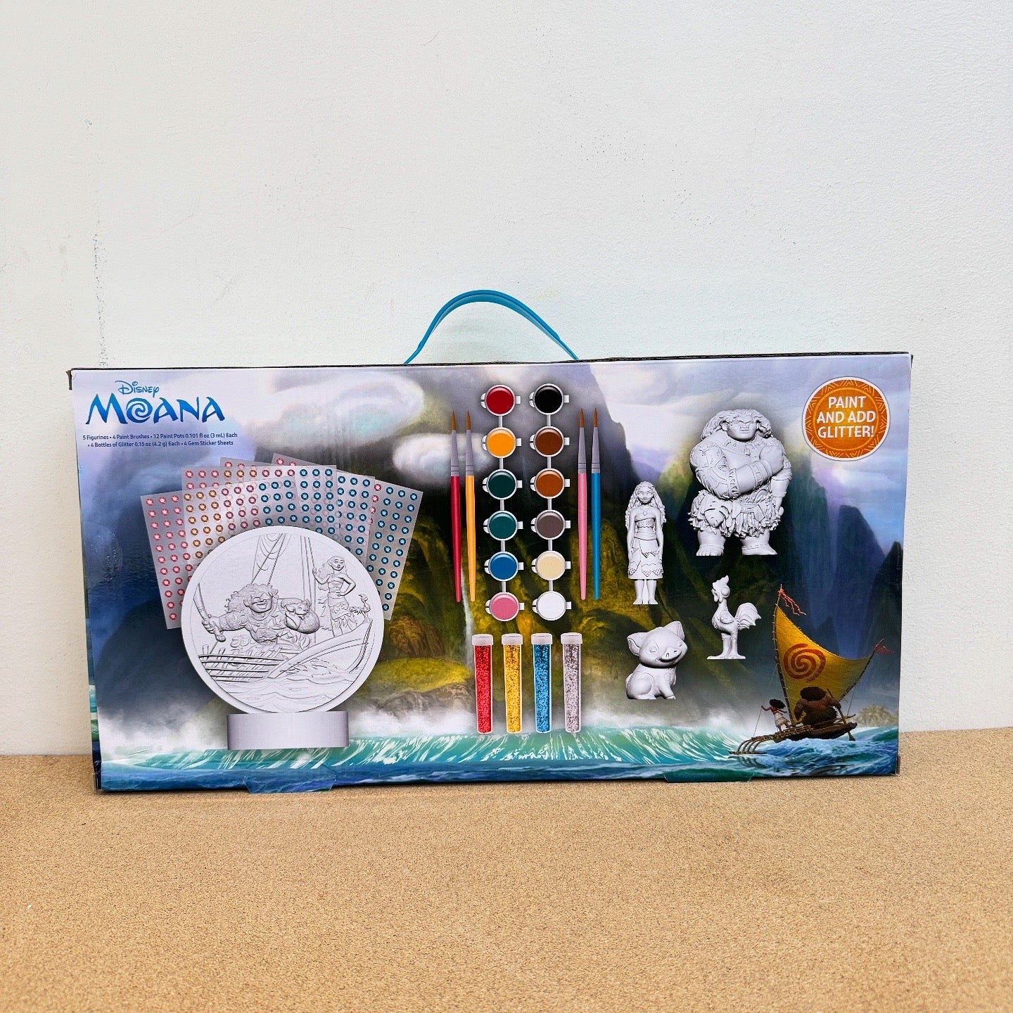 Disney Moana Paint and Style Jumbo Set