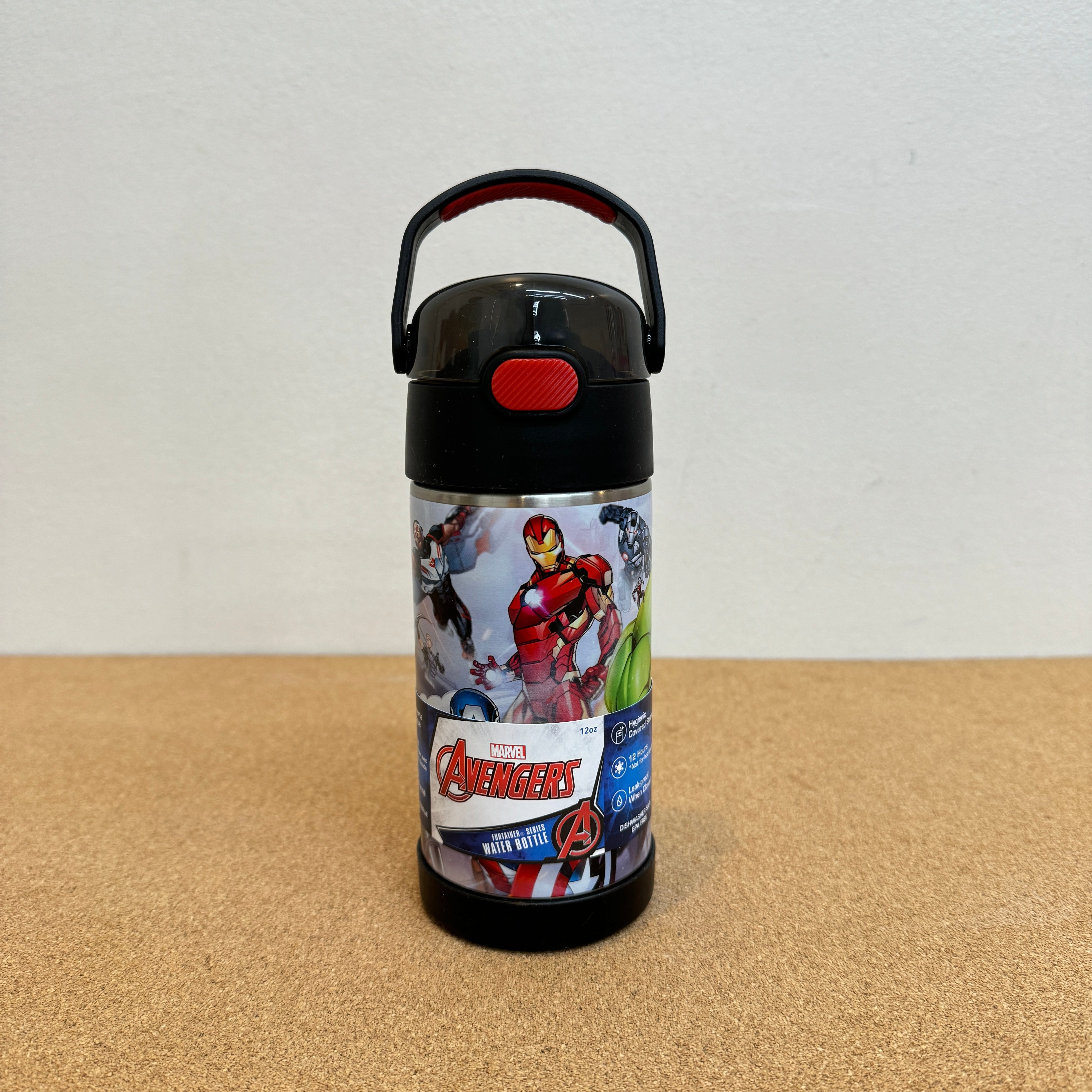 Thermos Funtainer 12oz Water Bottle - Avengers