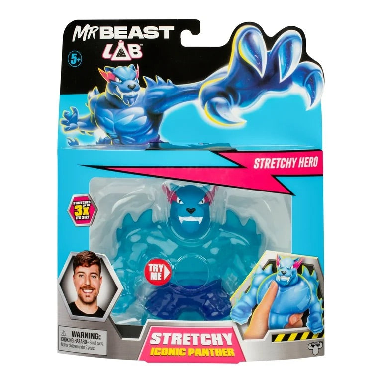 MrBeast Lab Heroez Of Goo Jit Zu Goo Iconic Panther Figure